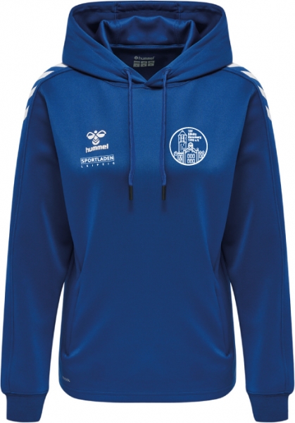 Damen Poly Kapuzensweat TSV BE - Hummel Core XK Poly Hoodie - True Blue